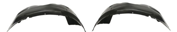 Front Fender Liner Pair/Set for Ford Focus 2008-2011, Includes Right (Passenger) and Left (Driver) Side, Replacement