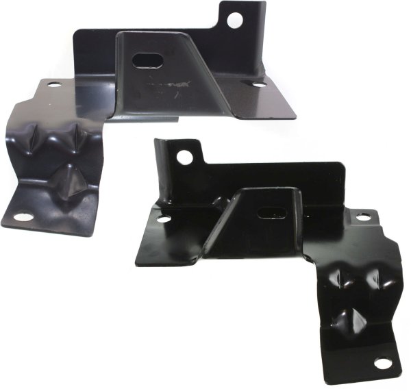 Front Bumper Bracket Inner for 2002-2006 Avalanche and 2003-2007 Silverado, Right (Passenger) and Left (Driver), Replacement Pair/Set