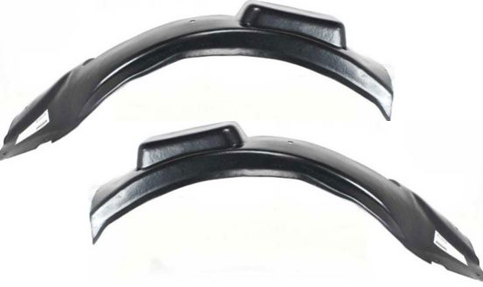 Front Fender Liner Pair/Set for STS 2005-2011, Right (Passenger) and Left (Driver), Rear Section Replacement
