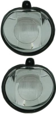 Front Fog Light Assembly Pair/Set for 2004-2006 Dodge Durango, Right (Passenger) and Left (Driver), Replacement
