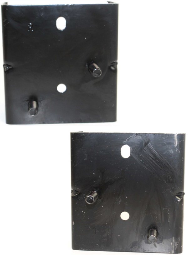 Front Bumper Bracket Pair/Set for Ford Escape 2001-2008, Tribute 2001-2011, Right (Passenger) and Left (Driver) Replacement