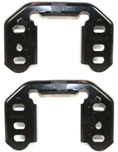 Front Bumper Bracket Pair/Set for Ford Expedition 2003-2006, Right (Passenger) and Left (Driver) Side, Replacement