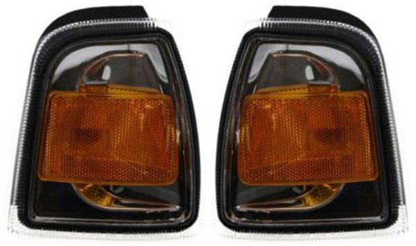 Assembly Pair/Set for 2006-2011 Ford Ranger, Replacement Corner Light Right (Passenger) and Left (Driver)