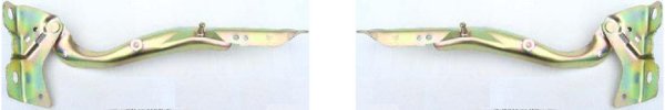 Hood Hinge Pair/Set for Ford Expedition 1997-2006 Right (Passenger) and Left (Driver) Replacement