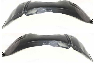 Front Fender Liner Pair/Set for 2000-2007 Ford Focus, Right (Passenger) and Left (Driver) Sides Replacement