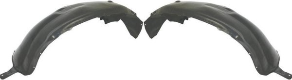 Front Fender Liner Pair/Set for Ford Expedition 2003-2006, Right (Passenger) and Left (Driver) Sides, Replacement