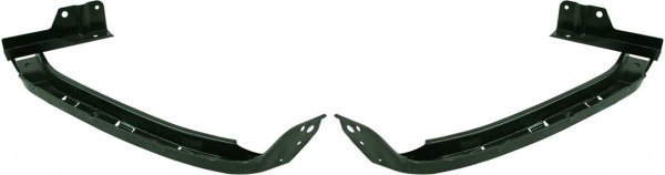 Front Bumper Bracket Pair/Set for Honda Pilot 2006-2008, Outer Cover, Right (Passenger) and Left (Driver) Replacement