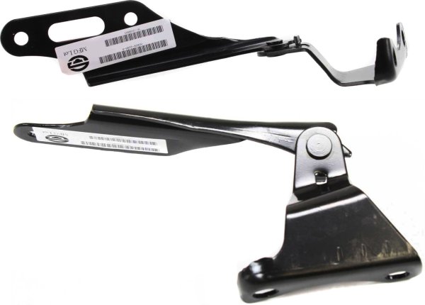 Hood Hinge Pair/Set for Honda Civic 2001-2006 and Element 2003-2011, Includes Right (Passenger) and Left (Driver) Hinges, Replacement