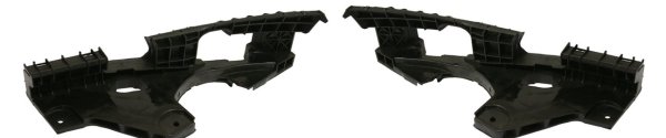 Front Bumper Bracket Pair/Set for Lexus IS250/IS350 2006-2008, Right (Passenger) and Left (Driver) Side Support Cover, Replacement