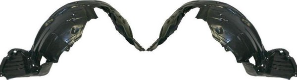 Front Fender Liner Pair/Set for 2001-2003 Lexus LS430, Right (Passenger) and Left (Driver) Side Replacement