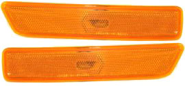 Front Side Marker Light Assembly for Mercury Mountaineer 2002-2009, Right (Passenger) and Left (Driver), Replacement Pair/Set
