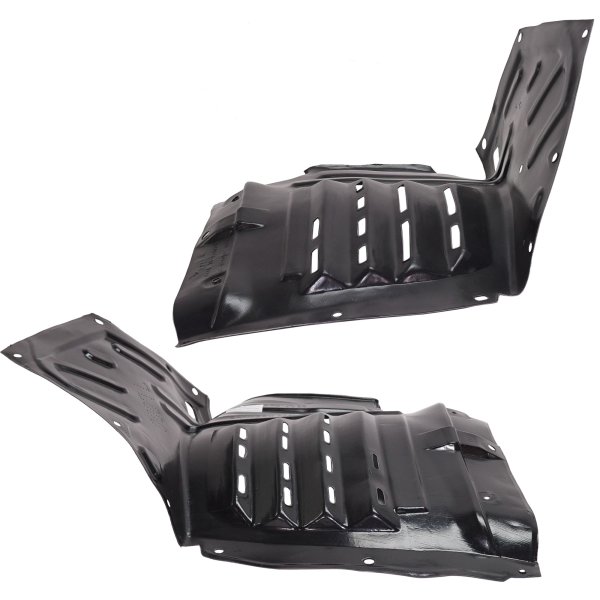 Front Fender Liner Pair/Set for Mazda RX-8 2004-2008, Right (Passenger) and Left (Driver) Front Section Replacement