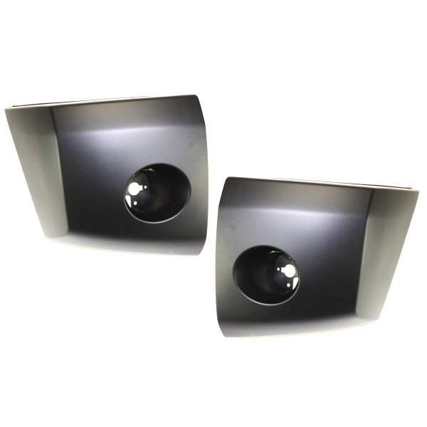 Front Bumper End Pair/Set for Titan 2004-2007, Right (Passenger) & Left (Driver), Primed (Ready to Paint) Replacement