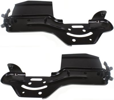 Front Bumper Bracket Pair/Set for 2004-2007 Titan, Right (Passenger) and Left (Driver) Side Stay, Replacement