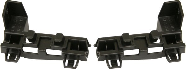 Front Bumper Bracket Pair/Set for Ford Explorer 2006-2010, Right (Passenger) and Left (Driver) Side Reinforcement, Plastic Replacement