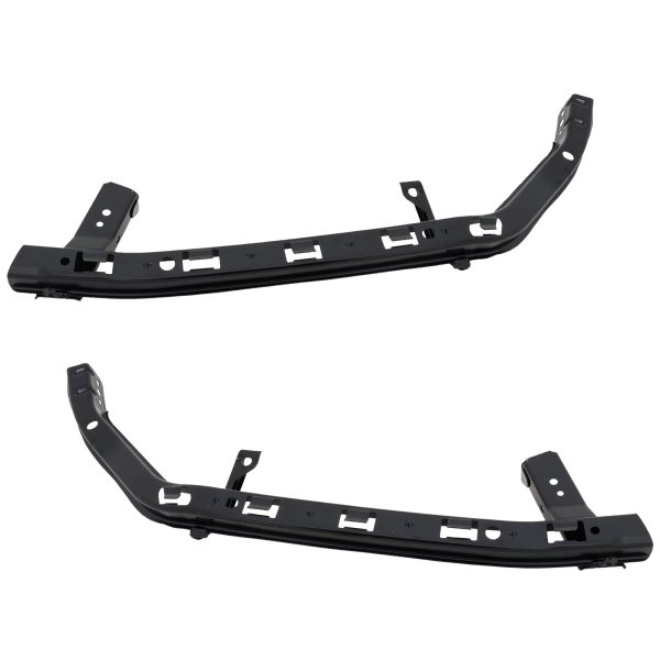 Upper Front Bumper Retainer Support Pair/Set for Acura TLX 2015-2017, Right (Passenger) and Left (Driver), Replacement