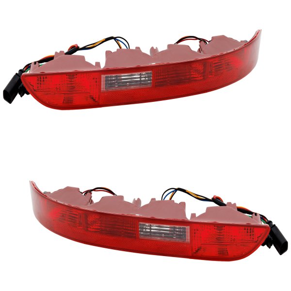 Tail Light Assembly Pair/Set for Audi Q5 2009-2017, Lower, Right (Passenger) and Left (Driver), Replacement