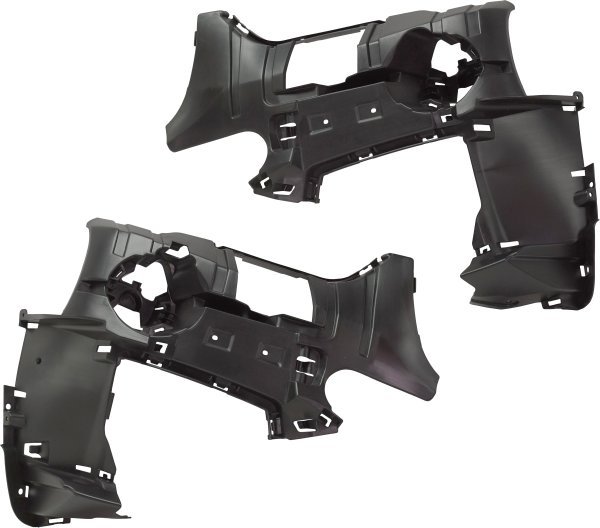 Fog Light Bracket Pair/Set for BMW X1 2017-2019, Right (Passenger) and Left (Driver), with M Package, Replacement