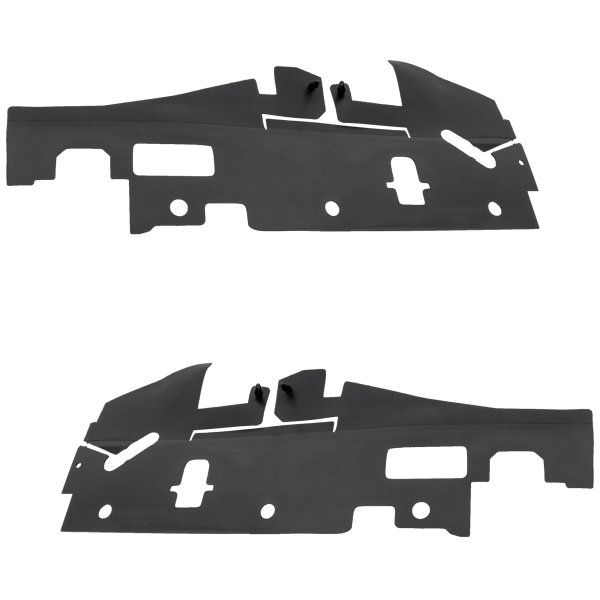 Radiator Support Side Air Baffle Pair/Set for 2008-2012 Buick Enclave, Right (Passenger) and Left (Driver) Side, Replacement