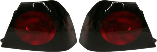 Tail Light Assembly for 2004-2005 Chevrolet Impala, Outer, Right (Passenger) and Left (Driver), Halogen, Replacement Pair/Set