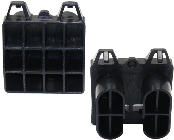 Front Bumper Absorber Pair/Set for Chevrolet Equinox/Terrain 2018-2023, Includes Right (Passenger) and Left (Driver) Absorbers, Replacement