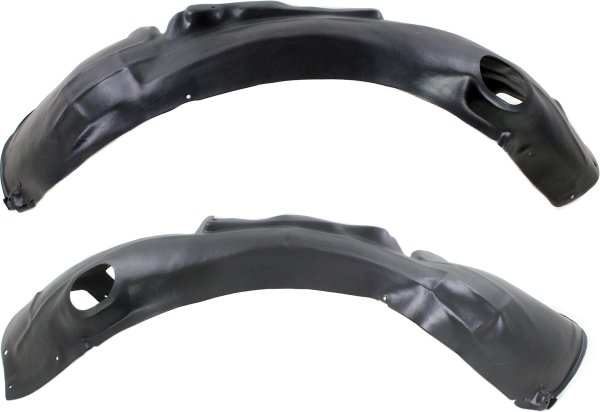 Front Fender Liner for Audi S6 2007-2011, Right (Passenger) and Left (Driver), Replacement Pair/Set