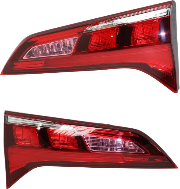 Inner Tail Light Assembly Pair/Set for Acura RDX 2016-2018, Right (Passenger) and Left (Driver) Replacement