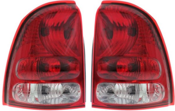 Tail Light Assembly for 2004-2007 Buick Rainier, Pair/Set Includes Right (Passenger) and Left (Driver) Replacement Units