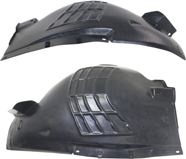 Pair/Set - Front Fender Liner for VOLT 2011-2015 Right (Passenger) and Left (Driver) Rear Section Replacement