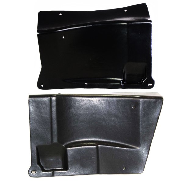 Engine Splash Shield Under Cover Pair/Set for Chrysler Sebring, 2007-2010, Right (Passenger) and Left (Driver) Side Replacement
