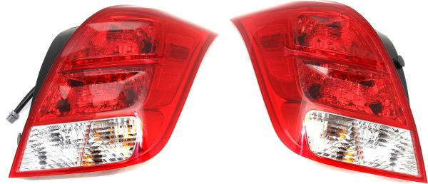 Tail Light Assembly for Chevrolet TRAX 2013-2022, Right (Passenger) and Left (Driver), Halogen, LS/LTZ Models, Replacement Pair/Set