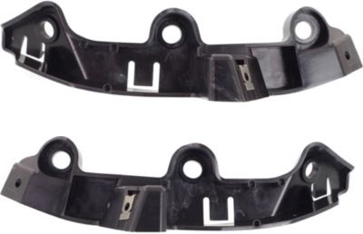 Front Bumper Bracket Pair/Set for Ford Transit Connect 2014-2018, Right (Passenger) and Left (Driver), Plastic Replacement
