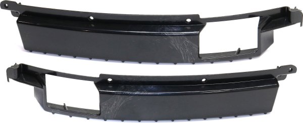 Pair/Set - Front Bumper Bracket for Ford Fusion 2013-2016, Right (Passenger) and Left (Driver) Side Cover Bracket, Plastic Replacement Set
