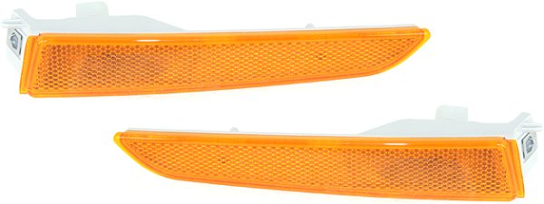 Front Side Marker Light Assembly for Ford Fusion 2010-2012, Right (Passenger) and Left (Driver) Replacement Pair/Set