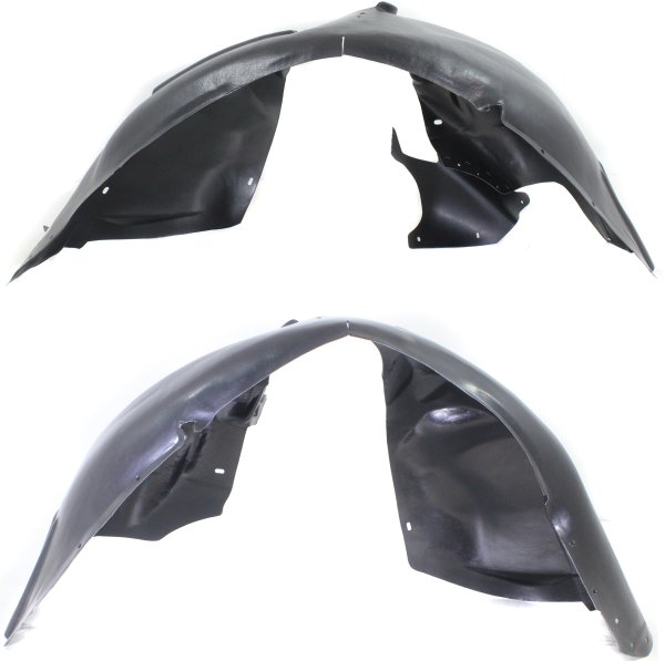 Front Fender Liner Pair/Set for Ford Taurus 2010-2019, Right (Passenger) and Left (Driver) Replacement