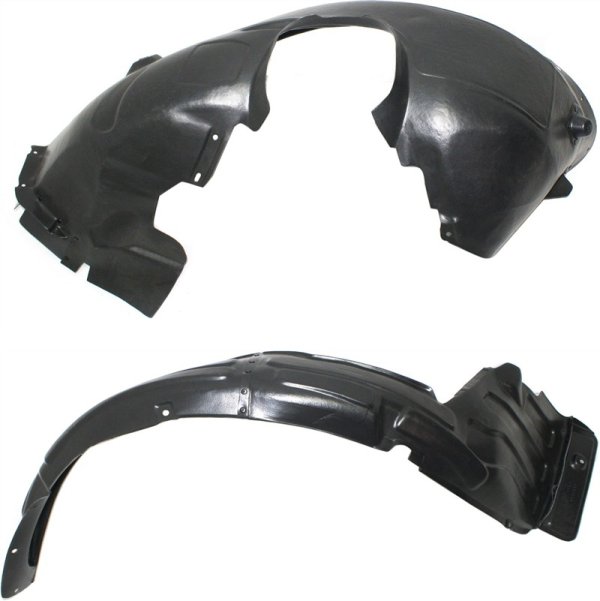Front Fender Liner Pair/Set for Ford C-MAX 2013-2018, Right (Passenger) and Left (Driver) Replacement