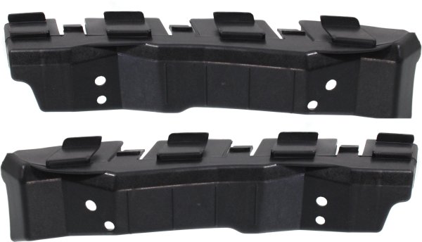 Front Bumper Bracket Upper Support Pair/Set for 2009-2010 Hyundai Genesis Sedan, Includes Right (Passenger) and Left (Driver) Replacement