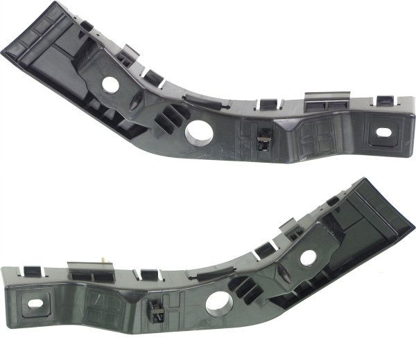 Front Bumper Bracket Pair/Set for 2009-2012 Hyundai Elantra, Includes Right (Passenger) and Left (Driver) Replacement