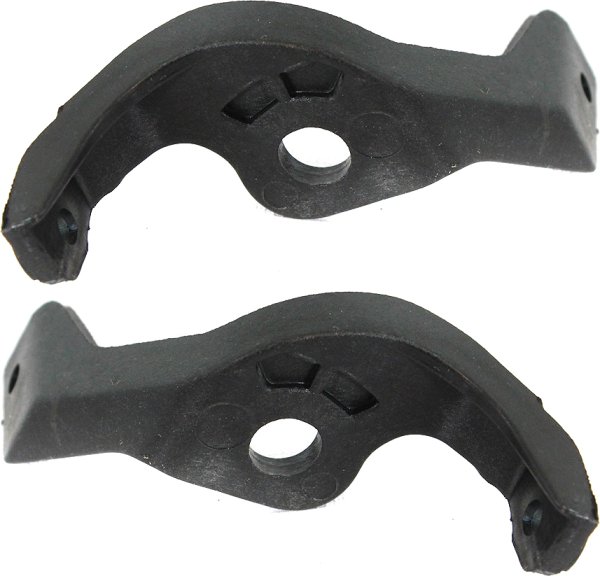 Headlight Bracket Pair/Set for Honda CR-V 2007-2011, Upper Front Section, Right (Passenger) and Left (Driver) Side, Replacement