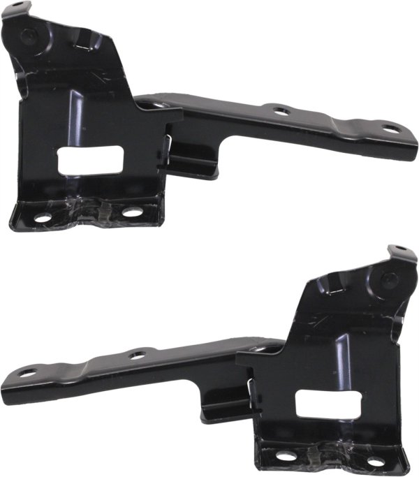 Hood Hinge Pair/Set for 2010-2015 Hyundai Tucson, Includes Right (Passenger) and Left (Driver) Hinges, Replacement
