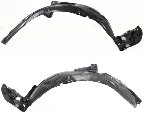 Front Fender Liner Pair/Set for 2009-2011 Sport Model, Right (Passenger) and Left (Driver) Replacement