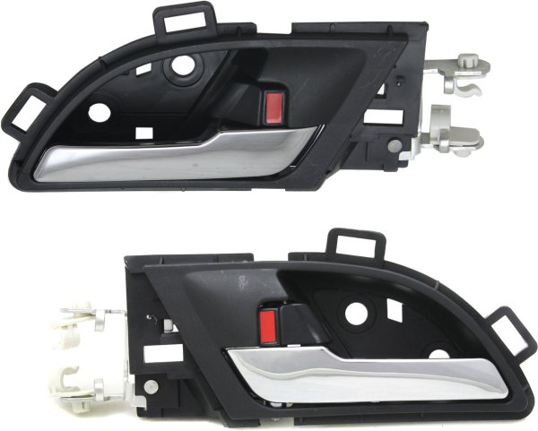 Front Interior Door Handle Pair/Set for Honda CR-V 2007-2011, Right (Passenger) and Left (Driver) Replacement