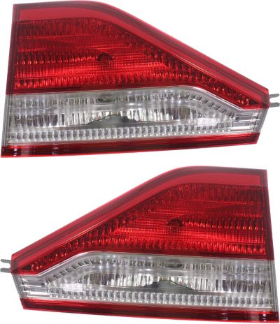 Inner Tail Light Assembly Pair/Set for Honda Odyssey 2011-2013, Right (Passenger) and Left (Driver) Replacement