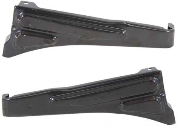 Front Bumper Bracket Pair/Set for 2007-2009 Kia Sorento, Right (Passenger) and Left (Driver), Replacement