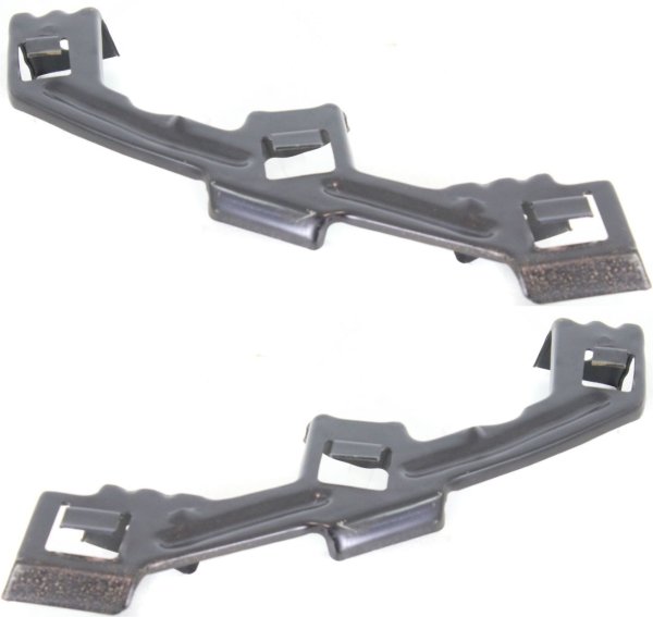 Front Bumper Bracket Pair/Set for KIA Sorento 2011-2013, Right (Passenger) and Left (Driver) Support, without Sport Package, Replacement