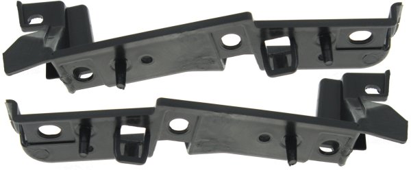 Front Bumper Retainer Pair/Set for 2015-2018 Lincoln MKC, Right (Passenger) and Left (Driver), Plastic Replacement