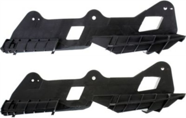 Front Bumper Bracket Pair/Set for 2010-2012 Lexus ES350, Right (Passenger) and Left (Driver), Bumper Support, Durable Plastic, Replacement