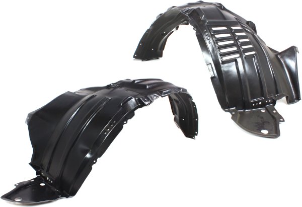 Front Fender Liner, Right (Passenger) and Left (Driver), Front Section Inner Panel Pair/Set for Lexus LX570 2008-2015, Replacement