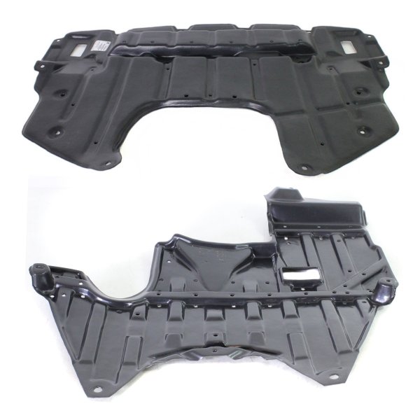 Engine Splash Shield Set for Lexus IS300 2001-2005, Complete Front and Rear Under Cover Assembly, Replacement
