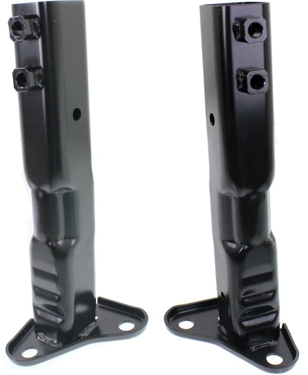 Front Bumper Bracket Support Pair/Set for Mini Cooper 2007-2016, Right (Passenger) and Left (Driver) Replacement